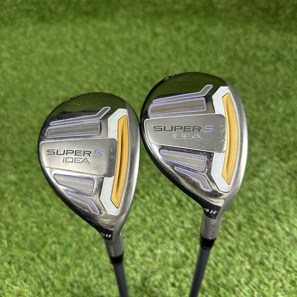 Adams Golf Super S Idea VST 4H & 5H Hybrid ⛳️ Women’s Flex Graphite Shaft RH