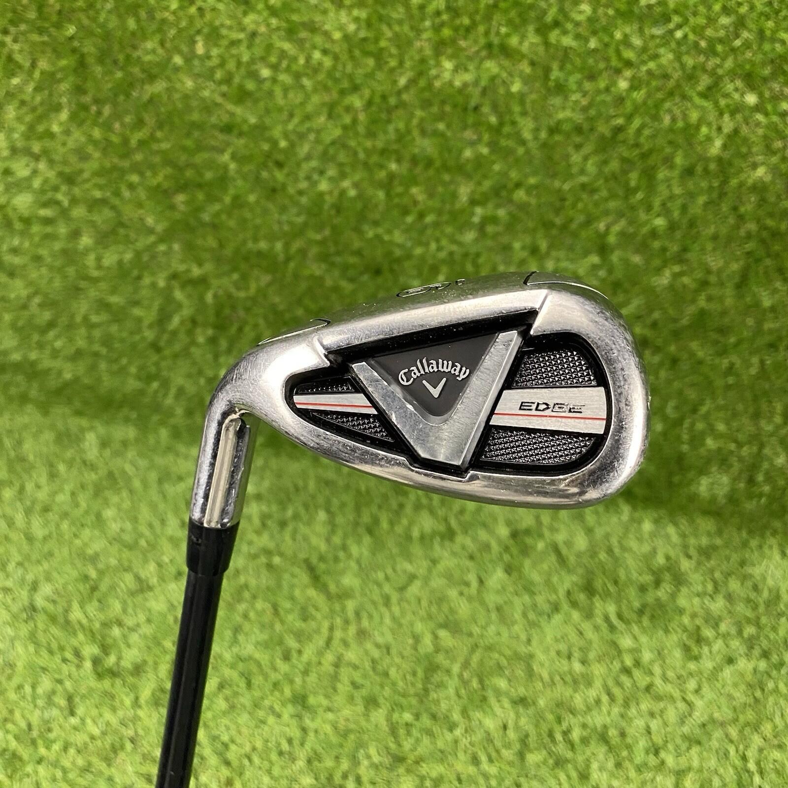 Left Handed Callaway Edge Single 9 Iron ⛳️ Regular Flex Graphite Shaft LH