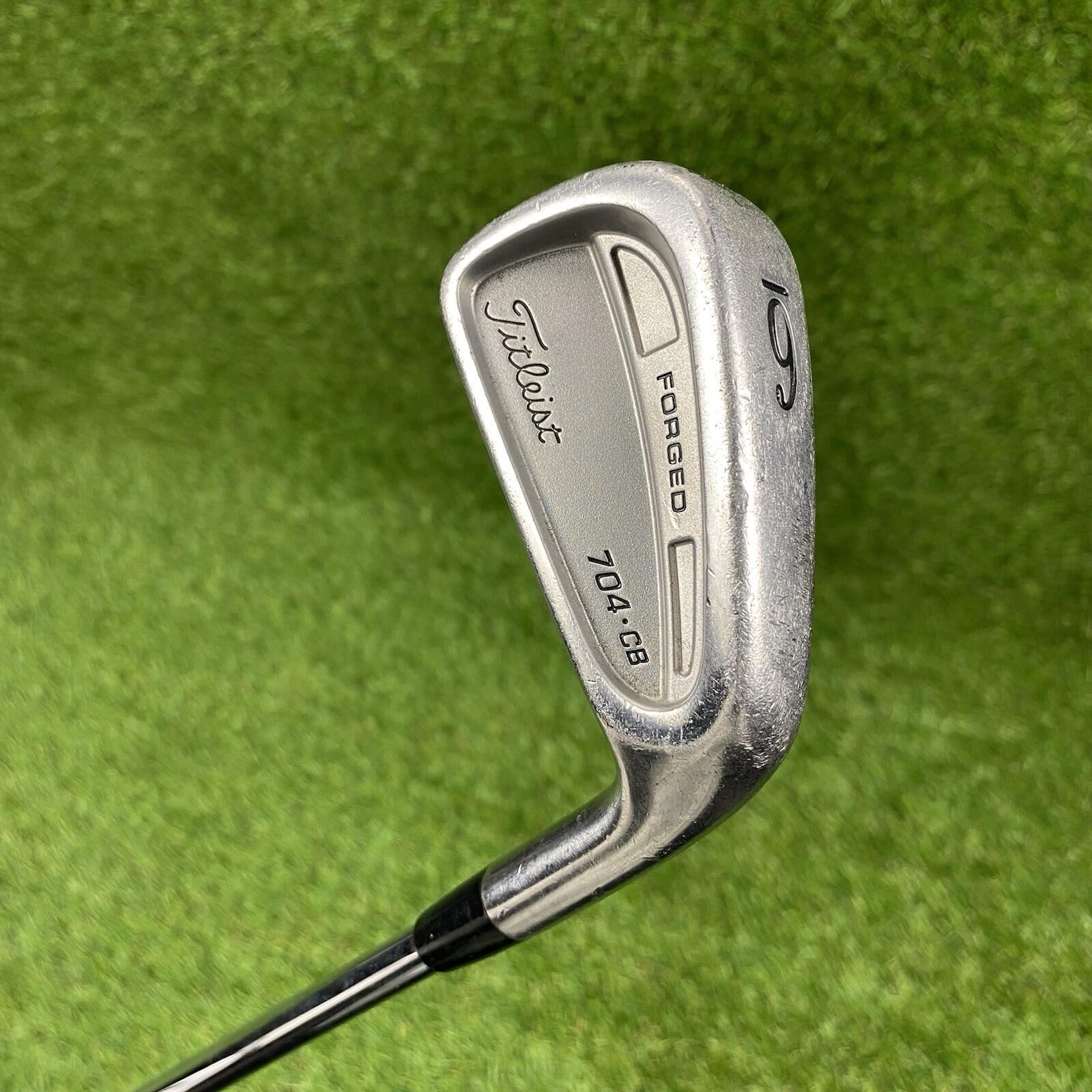 Titleist 704.CB Forged Single 6 Iron ⛳️ True Temper Dynamic Gold S300 Steel RH