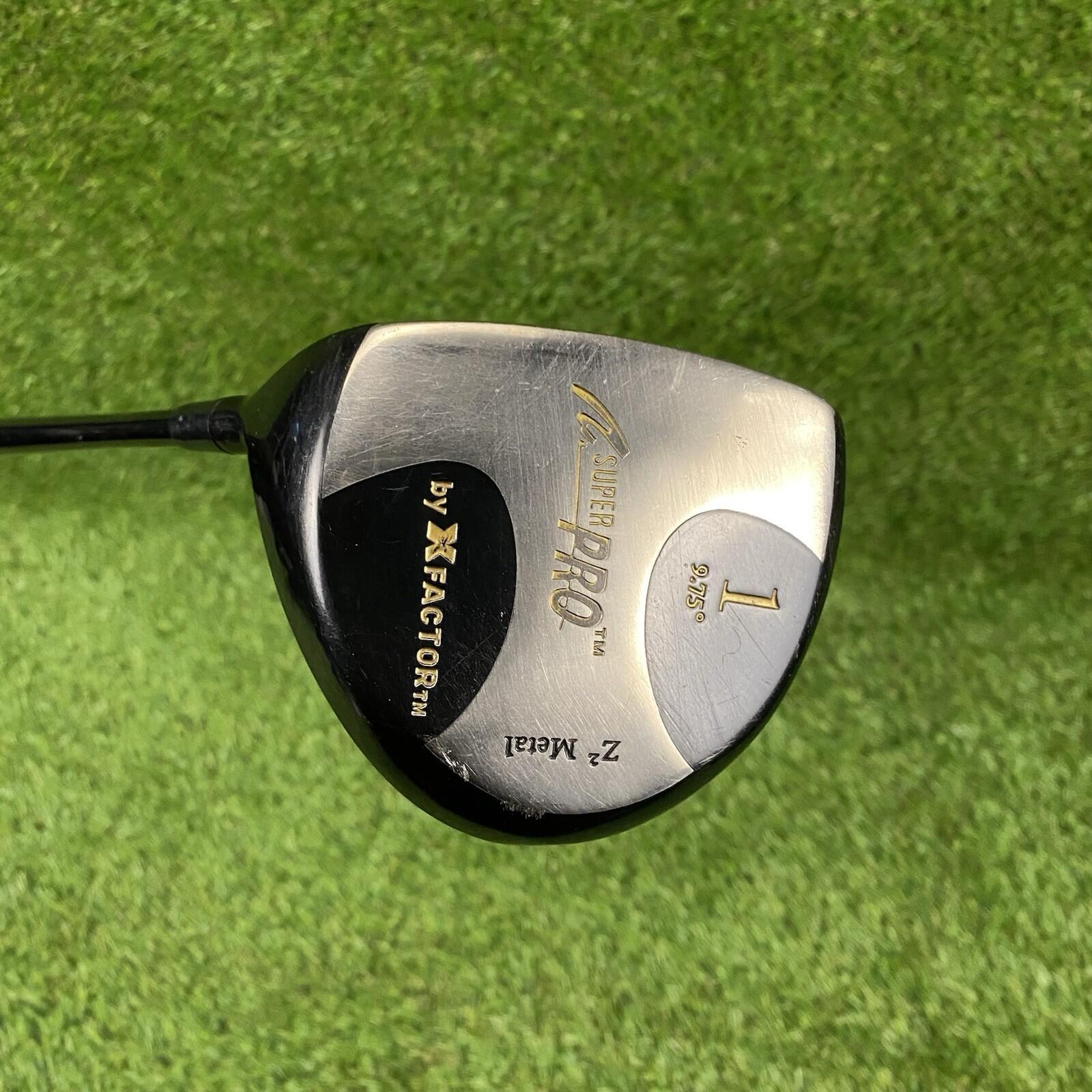 X Factor Super Pro 9.75° Driver ⛳️ Aerospeed Xtreme Graphite Shaft Left Handed