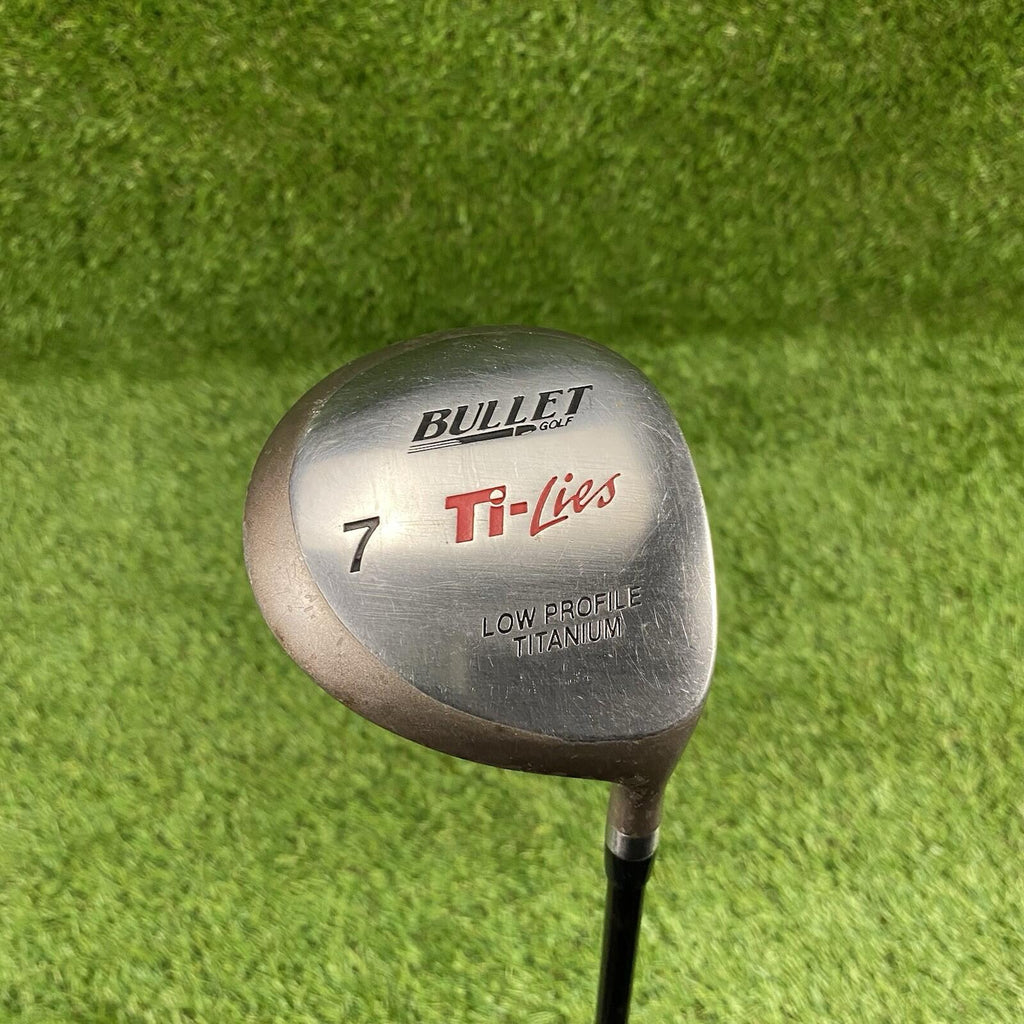 Bullet Golf Ti-Lies Low Profile Fairway 7 Wood ⛳️ Bullet MAG Graphite Shaft RH