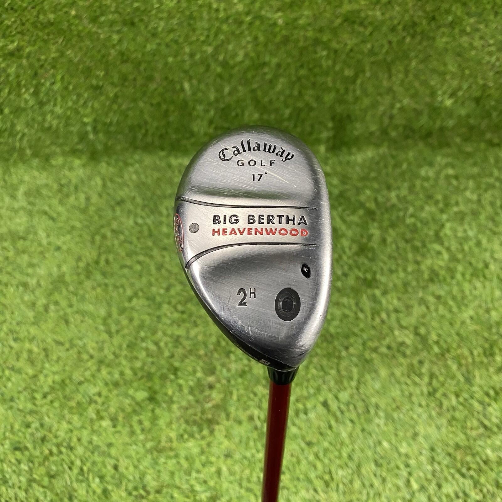 Callaway Big Bertha Heavenwood 2 Hybrid 17° ⛳️ RCH 75w Firm Flex Graphite RH