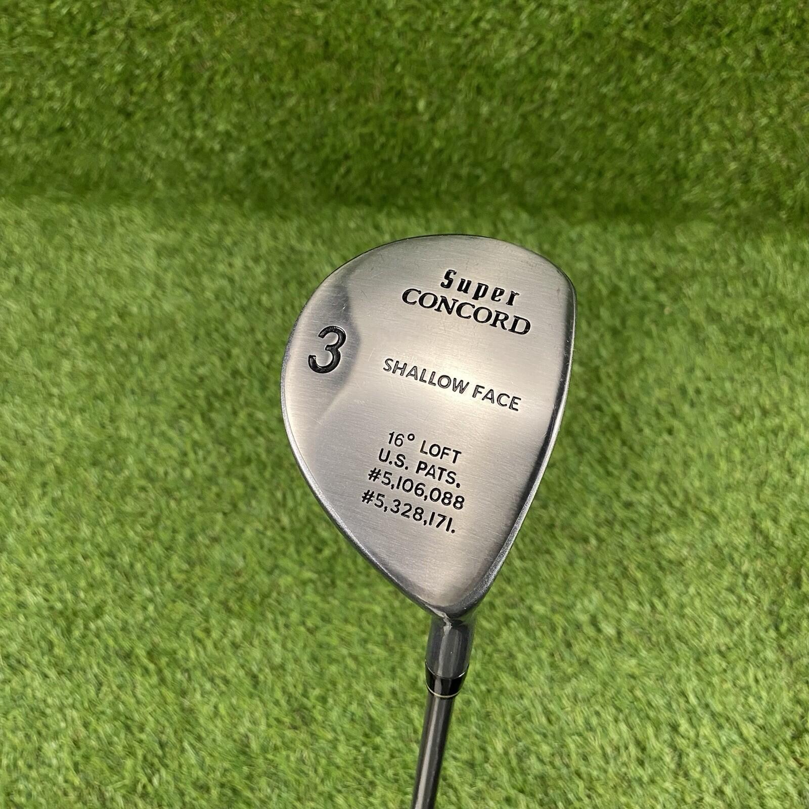 Super Concord Shallow Face 3 Wood 16° ⛳️ Aldila Adams Blue 55g Lite Flex RH