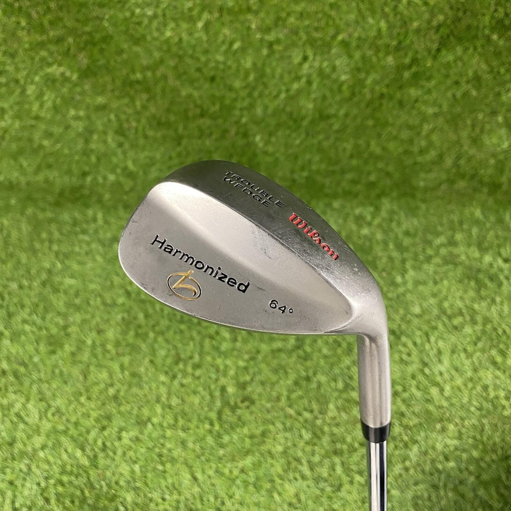 Wilson Harmonized 64° Trouble Wedge High Lob Wedge ⛳️ Steel Shaft 35" RH