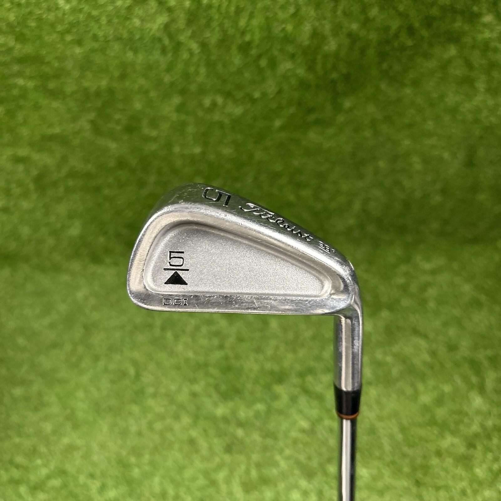 Titleist Dci Black 5 Iron 28° ⛳️ MS-20 Dynamic Gold Stiff Flex Steel Shaft RH