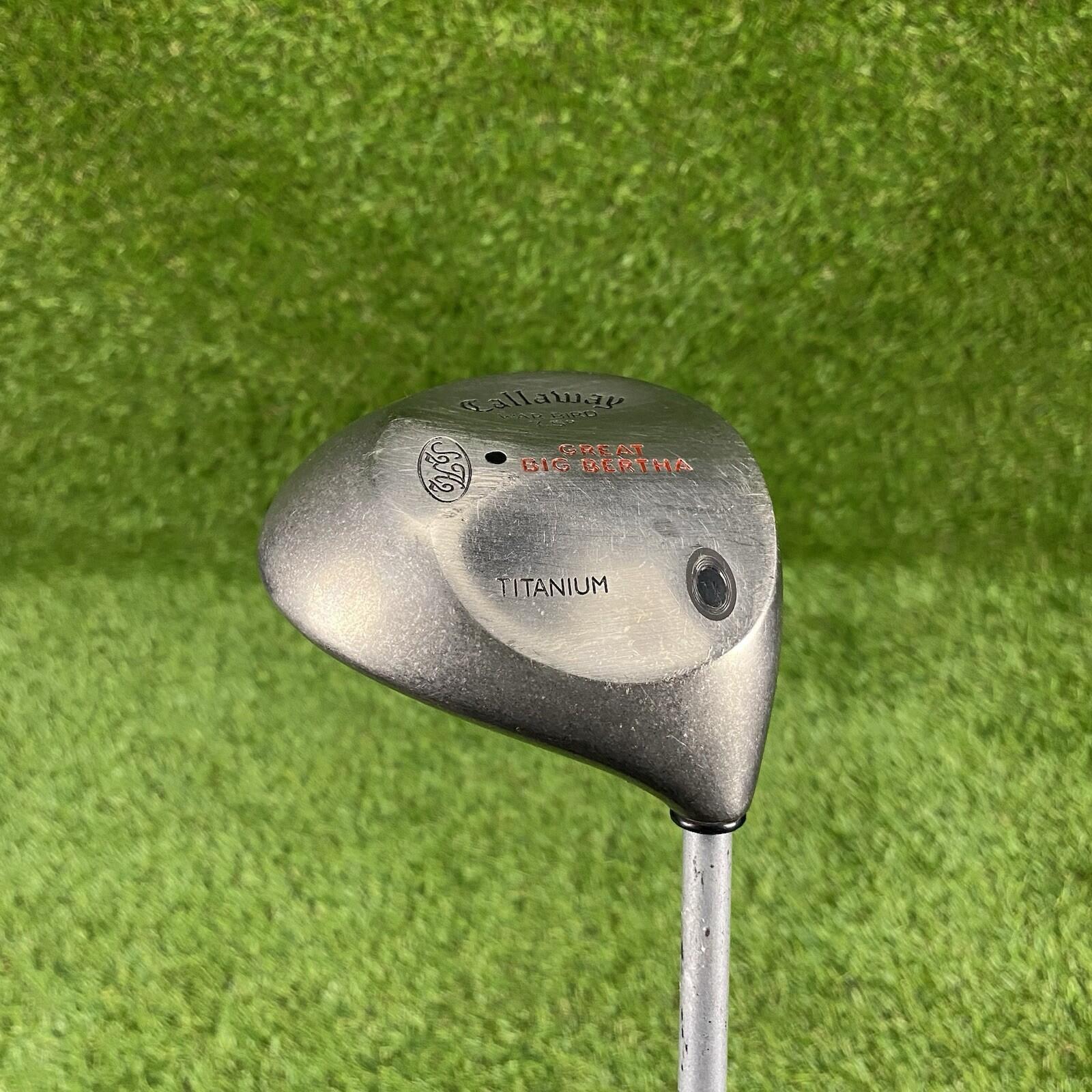 Callaway Great Big Bertha War Bird 7.5° Driver Titanium ⛳️ BB UL Firm Flex RH