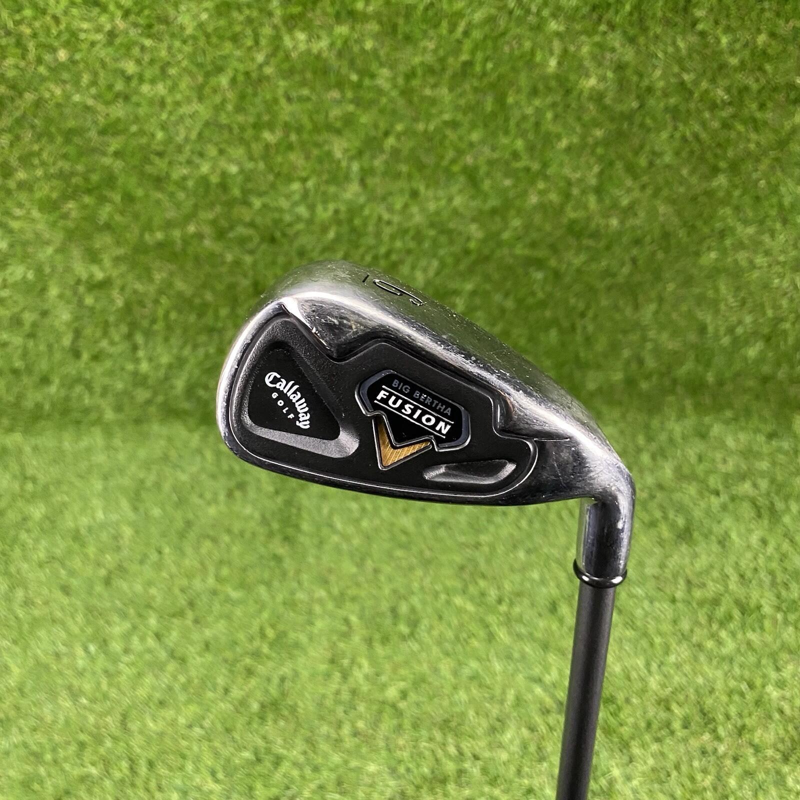 Callaway Big Bertha Fusion 6 Iron ⛳️ RCH System 75i Regular Flex Graphite RH