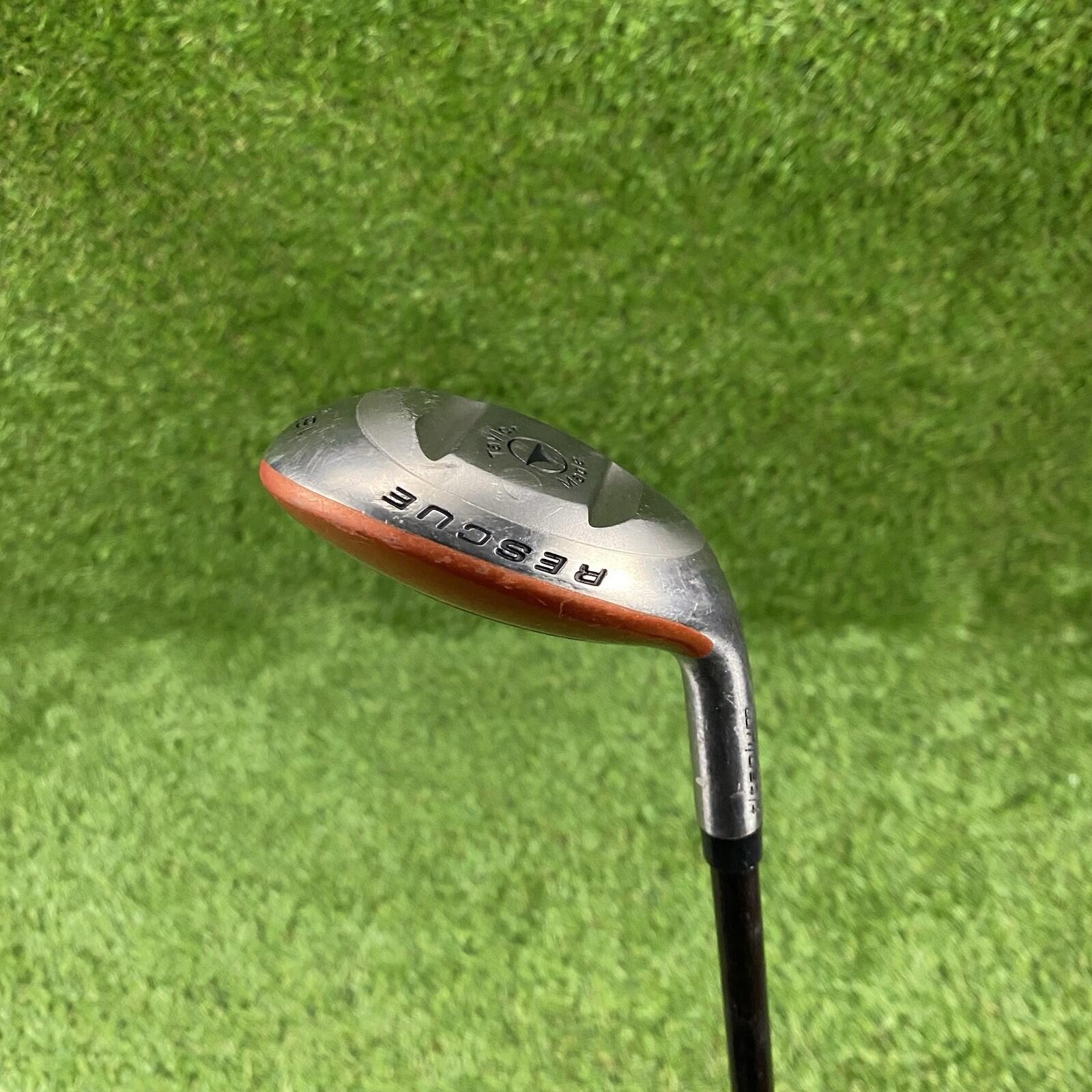 Taylormade Rescue 18° Titanium Hybrid ⛳️ Bubble Stiff•90 Graphite Shaft RH