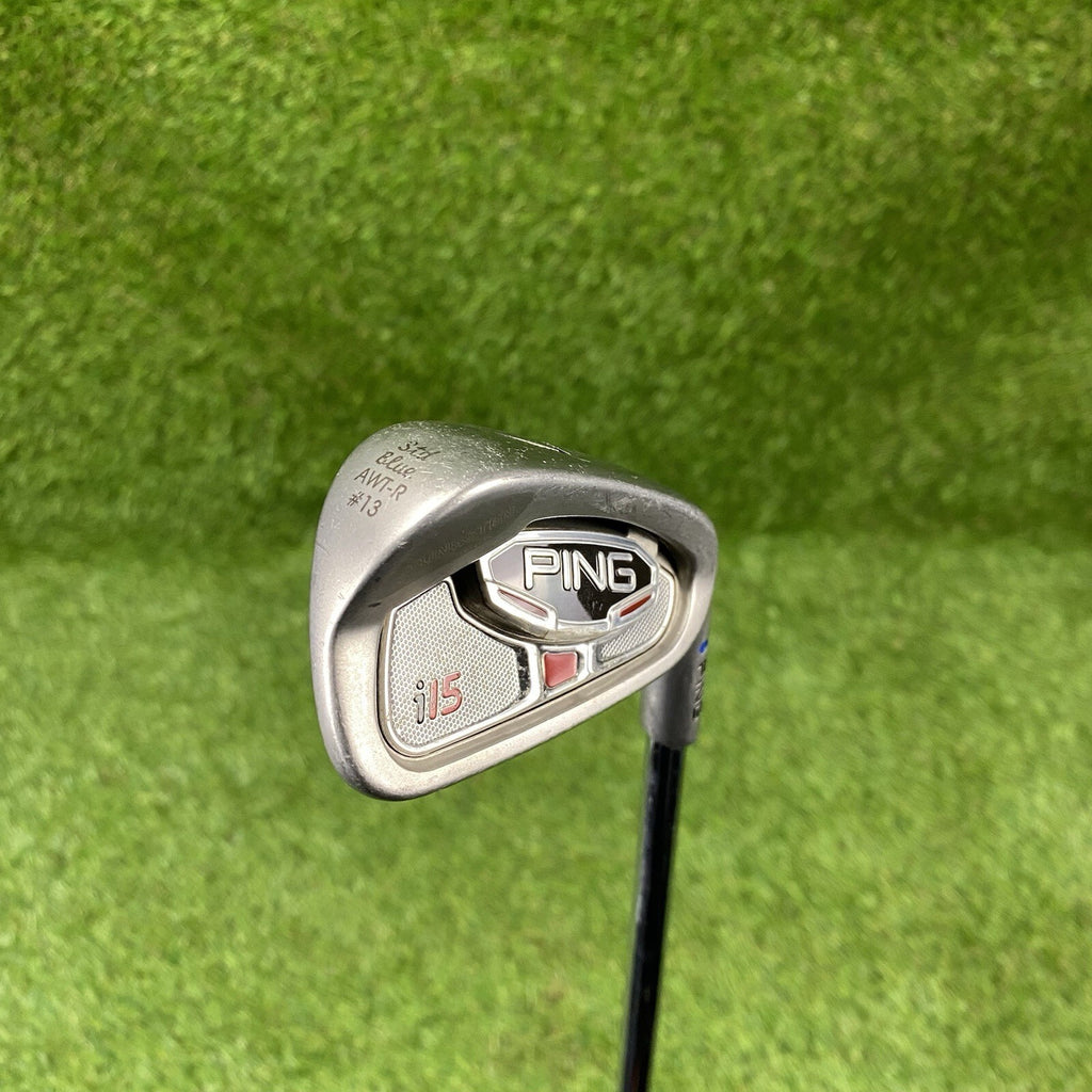 Ping i15 Blue Dot 7 Iron Demo 1° Upright ⛳️ Ping AWT Regular Flex Steel Shaft RH