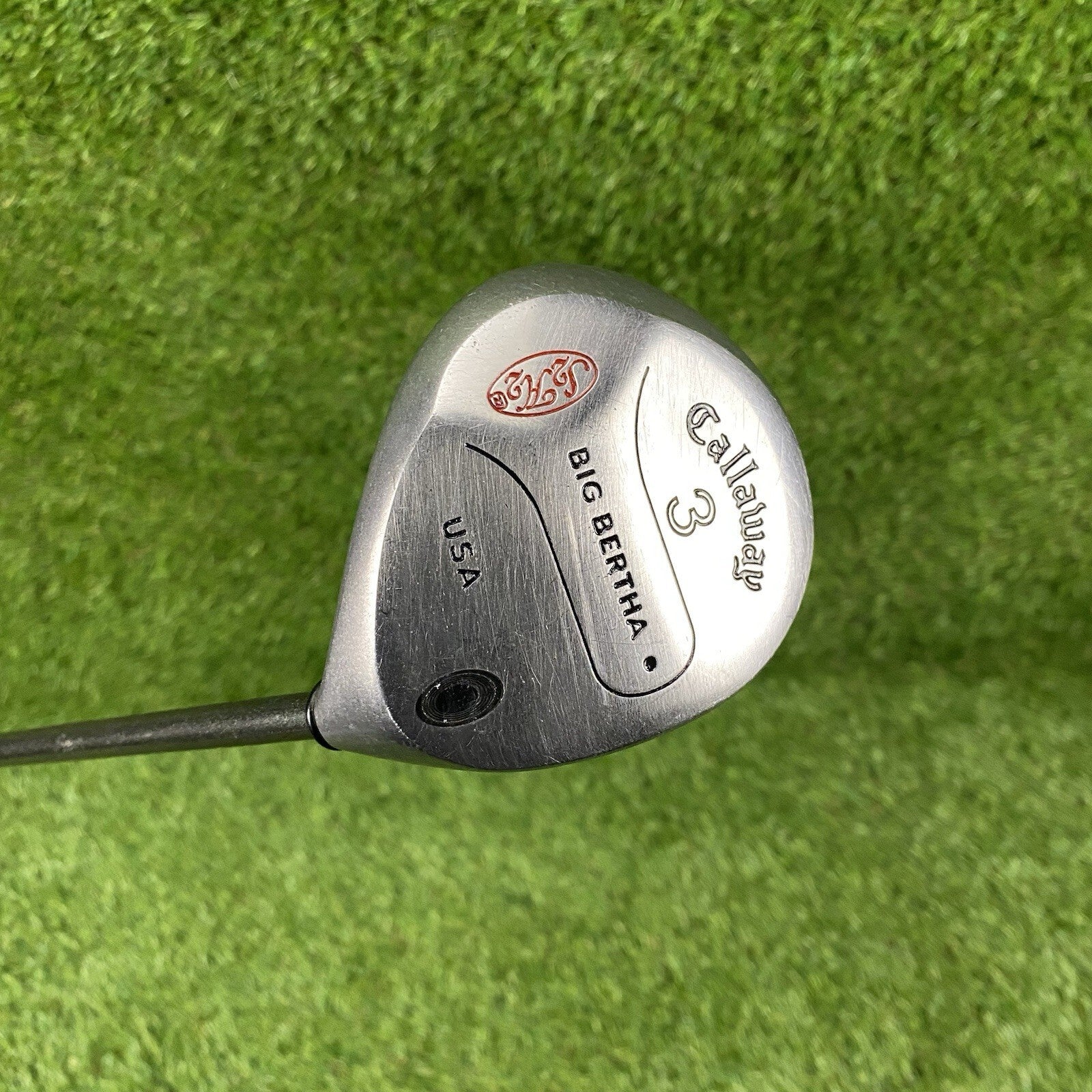 Callaway Big Bertha S2H2 Fairway 3 Wood USA ⛳️ Aldila RCH 60 Firm Flex Shaft RH