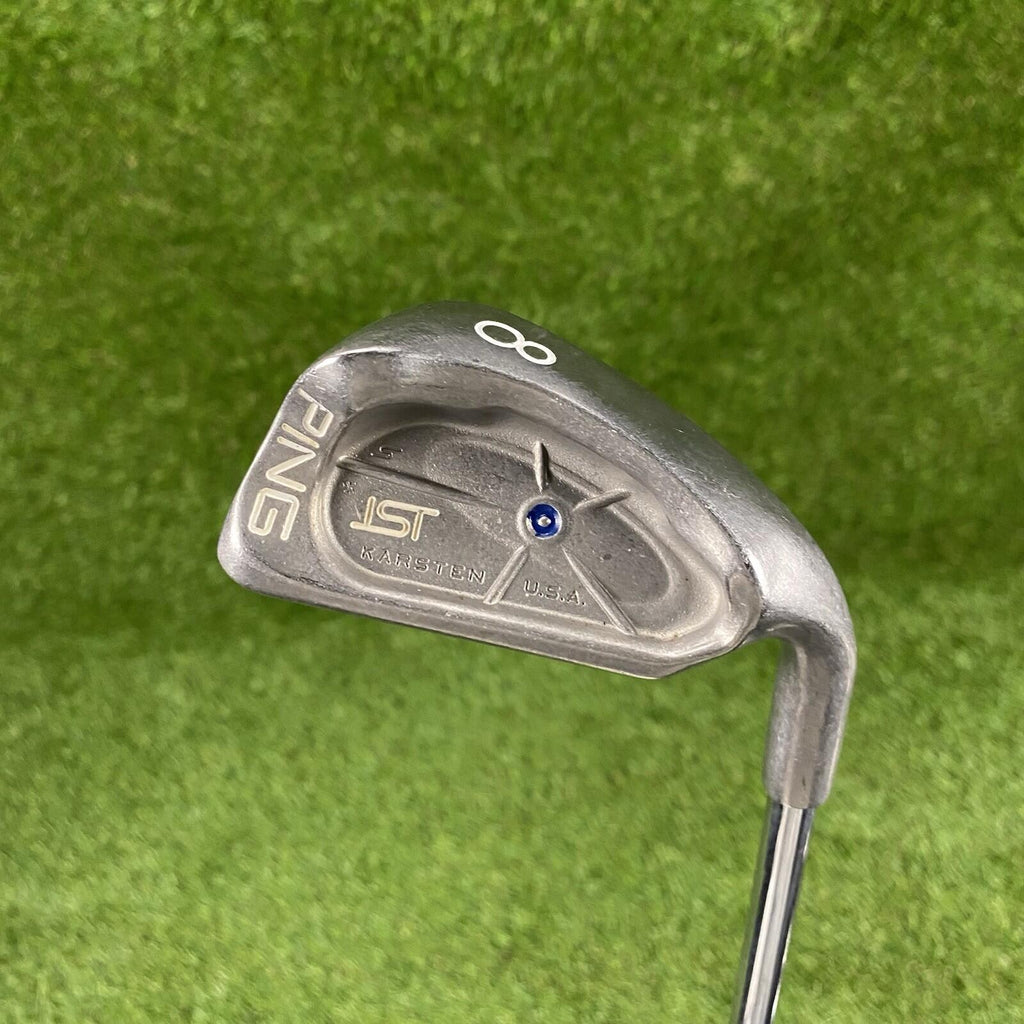 PING Karsten IST 8 Iron 🔵 Blue Dot ⛳️ Ping Cushin JZ Regular-Flex Steel Shaft