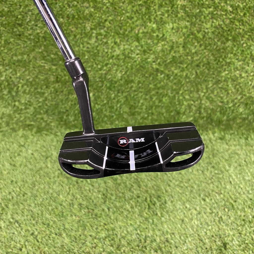 Ram FX Max R1 Putter Ram ⛳️ Apollo Steel Shaft Original Grip Right Handed 35”