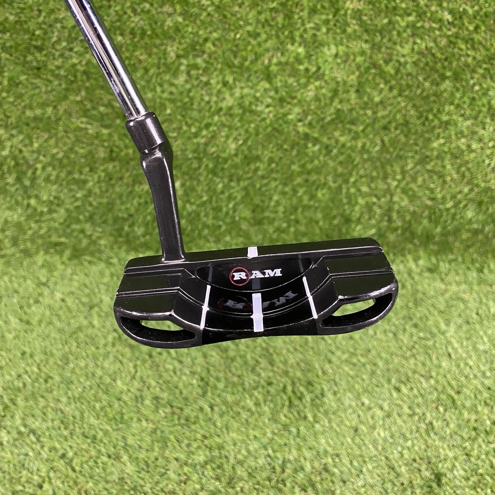 Ram FX Max R1 Putter Ram ⛳️ Apollo Steel Shaft Original Grip Right Handed 35”