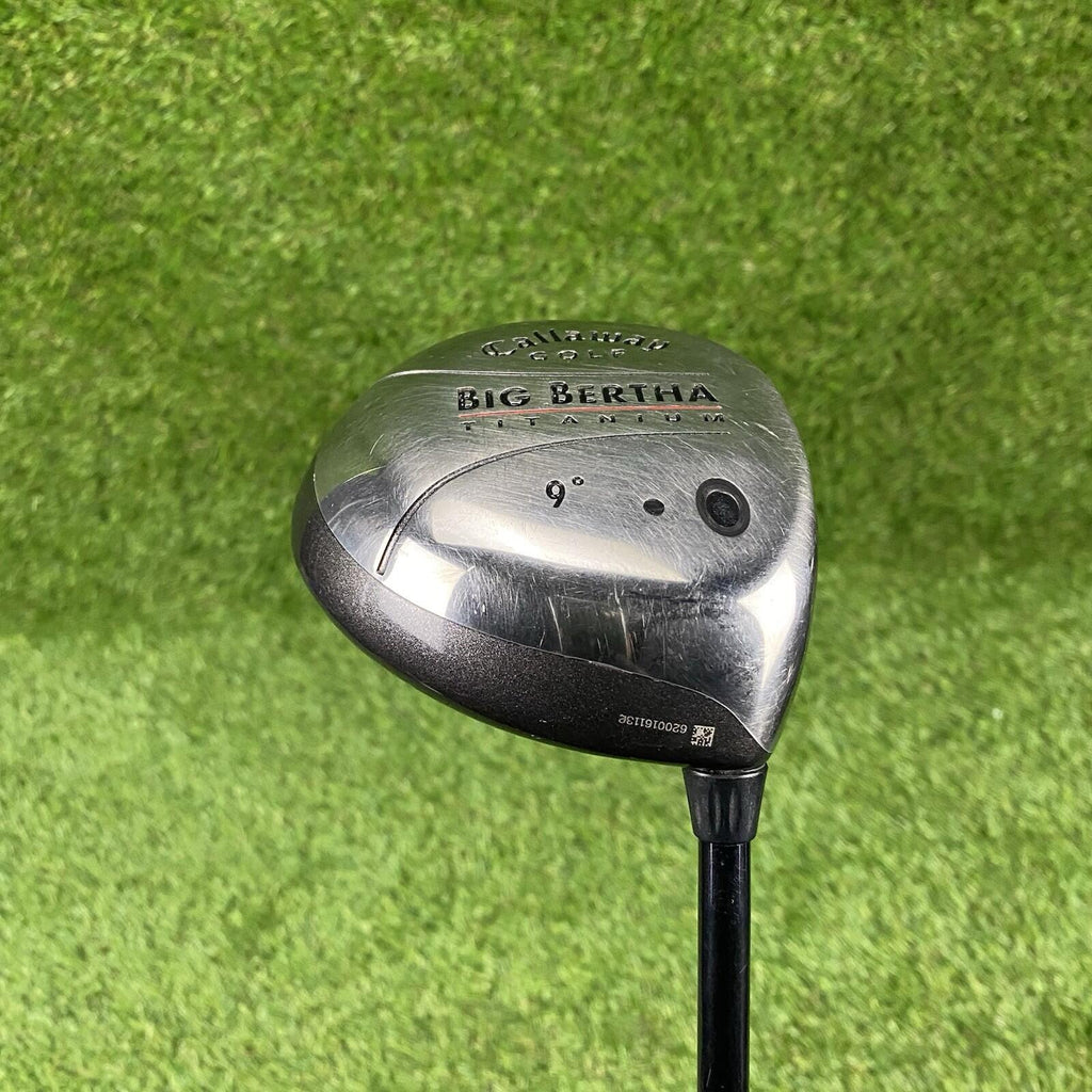 Callaway Big Bertha Titanium 9° Driver ⛳️ RCH 65W Firm Stiff Graphite Shaft RH