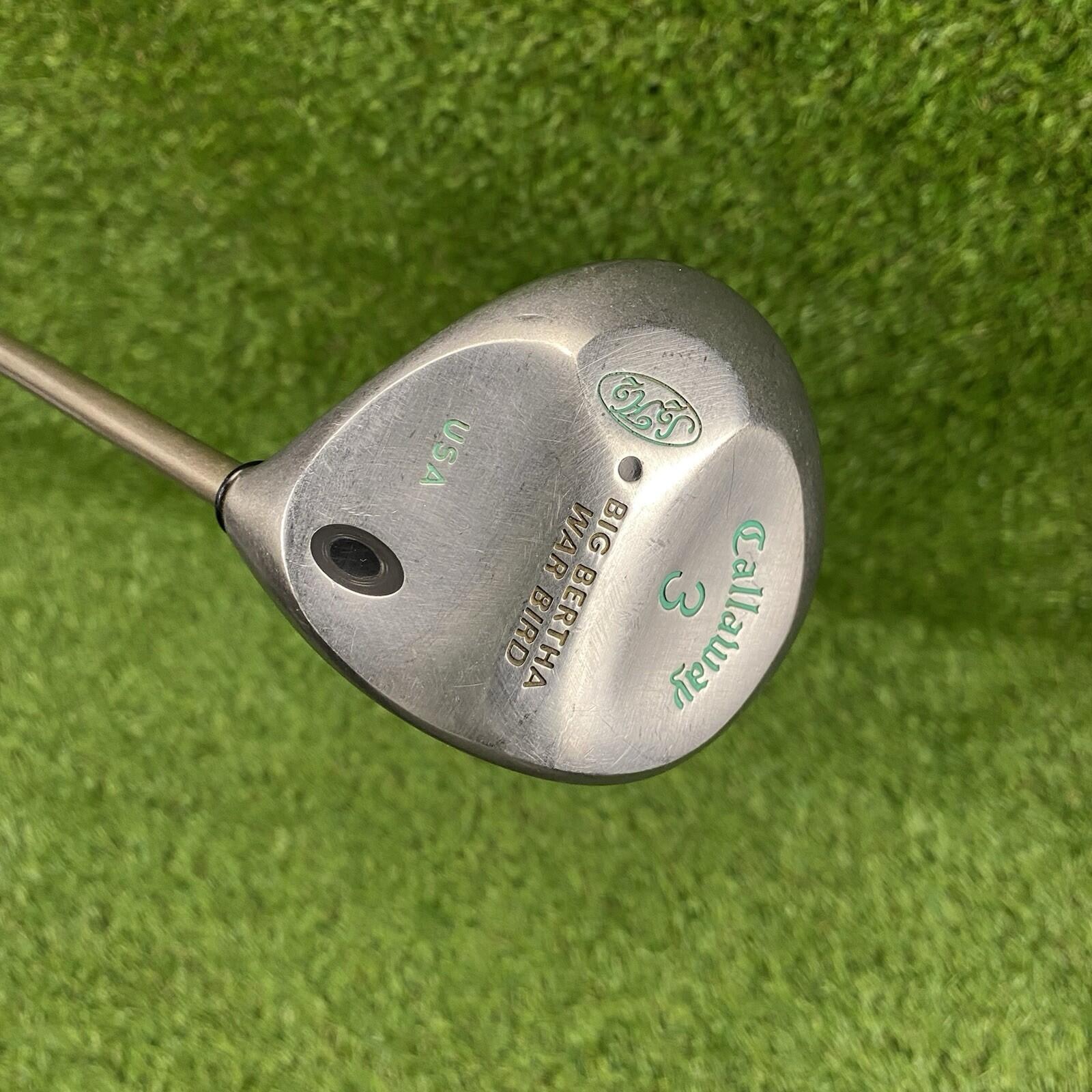 Callaway Golf Big Bertha War Bird Fairway 3 Wood USA ⛳️ Ladies Gems Graphite RH