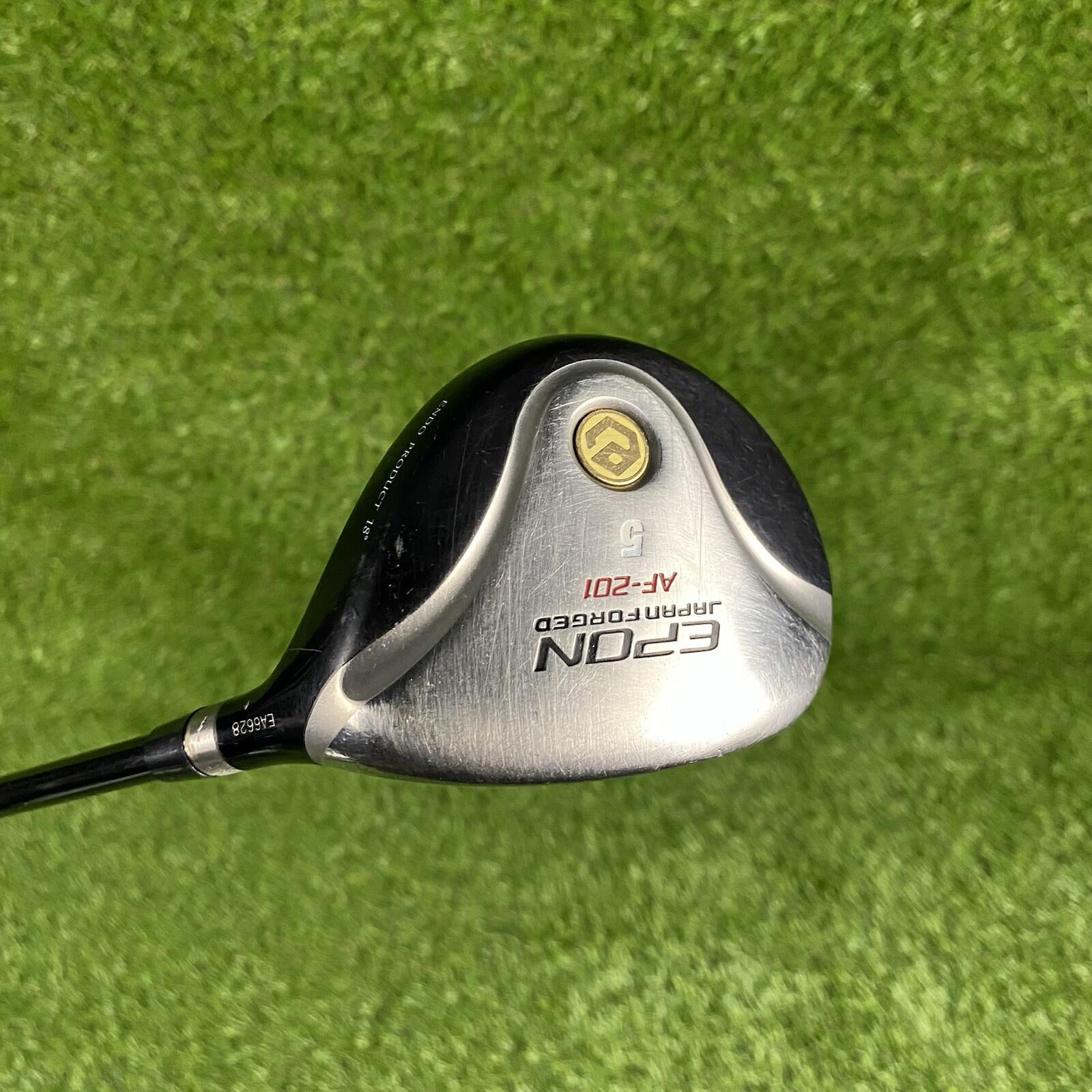 EPON Japan AF-201 Fairway 5 Wood ⛳️ Fujikura Atmos 5A-Flex Graphite Shaft RH