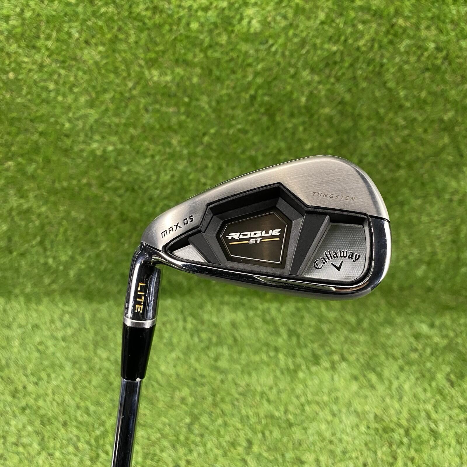 Callaway Rogue ST Max OS 7 Iron Lite STD ⛳️ Elevate 95 Stiff Flex Steel Shaft RH