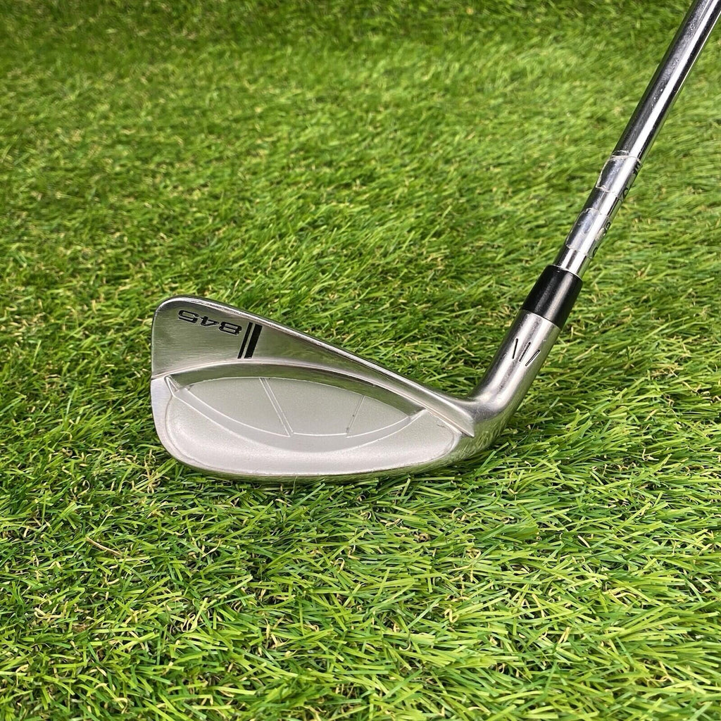 LH Tommy Armour 845 Stripe Model 6 Iron Tour Step Platinum Regular Steel Shaft