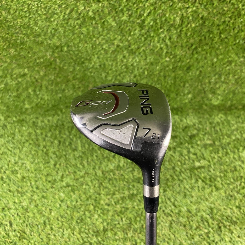 PING G20 7W Fairway 7 Wood 21° ⛳️ Ping TFC 169 F Regular Flex Graphite Shaft RH
