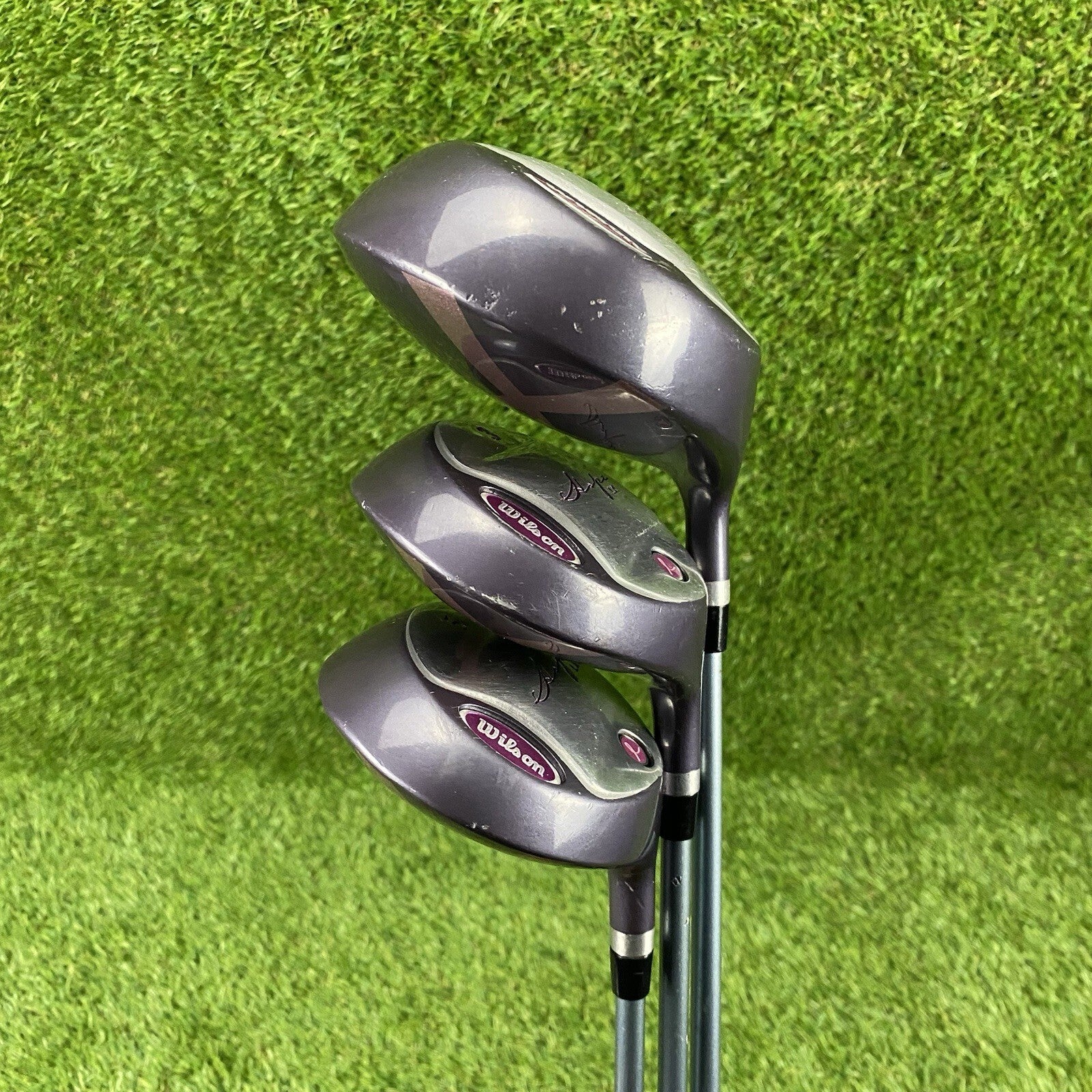 Wilson Hope LX Fairway Wood Set ⛳️ Pink Ribbon Cancer Awareness Women Graphite