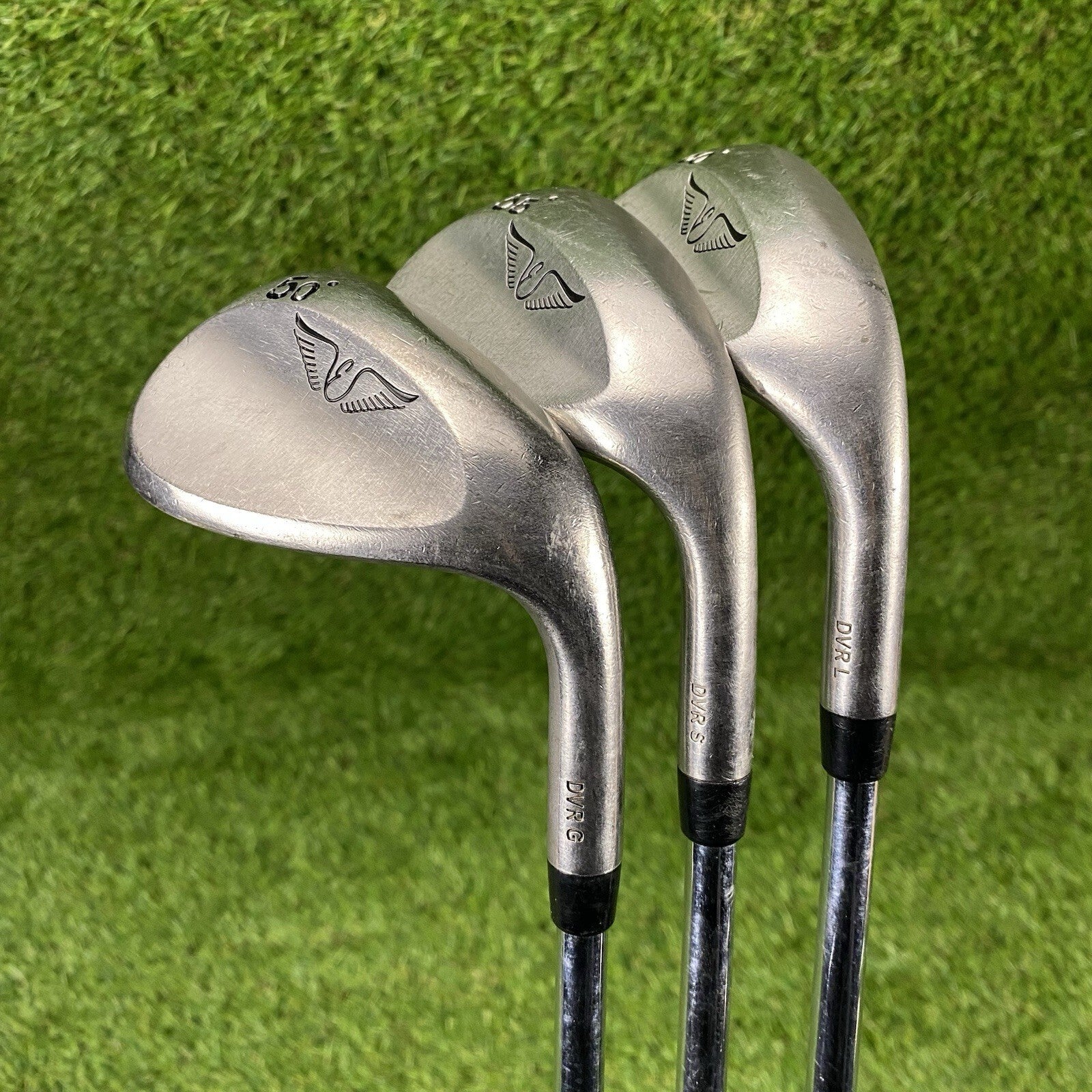 Edel DVR Golf Wedge Set 50°,55°,60° ⛳️ KBS Wedge 120 Stiff Flex Steel Shaft RH