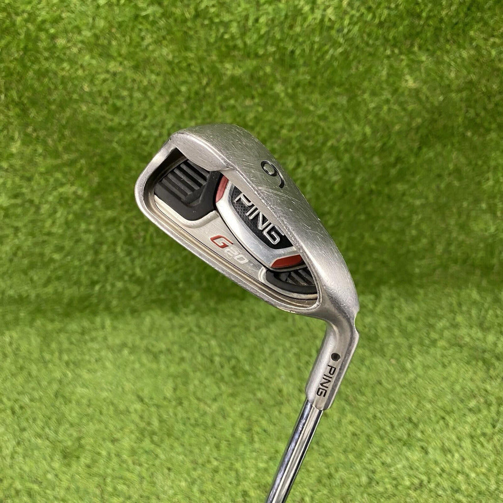 PING G20 6 Iron ⚫️ Black Dot ⛳️ Ping CFS Steel Shaft Regular Flex RH