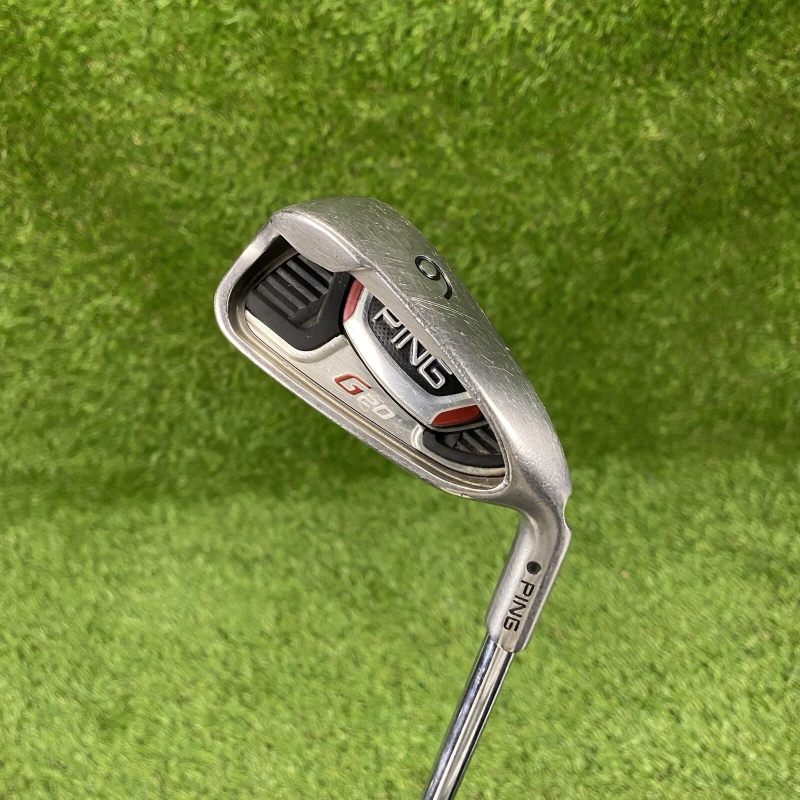 PING G20 6 Iron ⚫️ Black Dot ⛳️ Ping CFS Steel Shaft Regular Flex RH