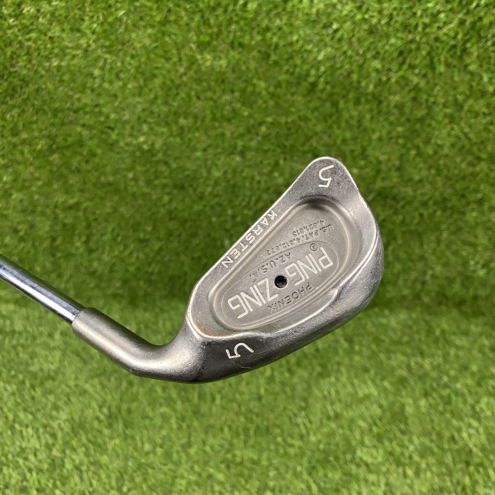 Ping Zing Karsten Black Dot Singe 5 Iron ⛳️ Ping KT-M Stiff Flex Steel Shaft RH
