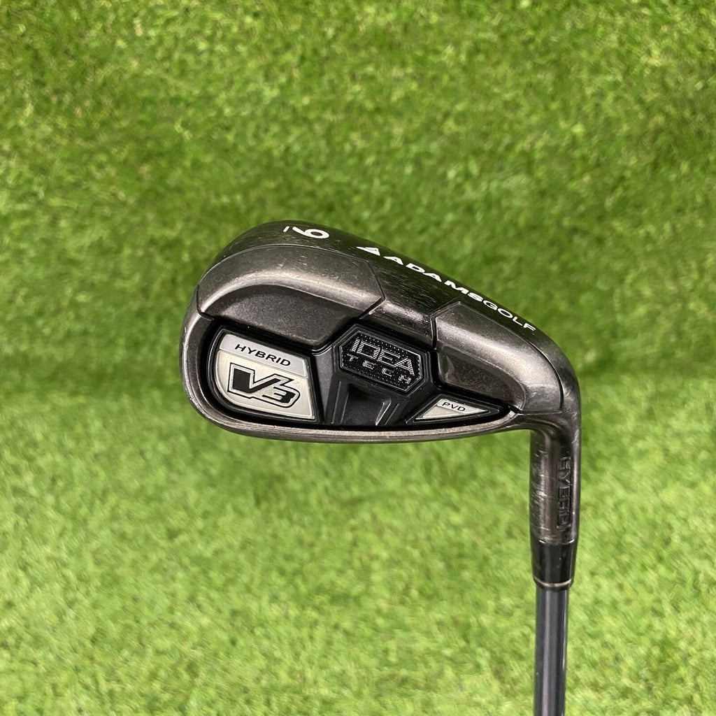 Adams IDEA Tech V3 Hybrid 9 Iron ⛳️ Mitsubishi Rayon Bassara 60g Regular Flex RH
