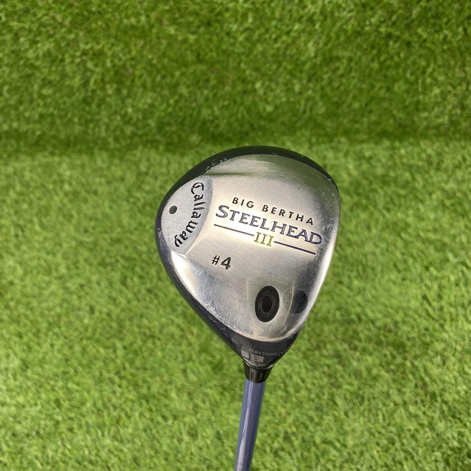 Callaway Big Bertha Steelhead III Fairway 4 Wood ⛳️ System 3 Ladies Flex RH