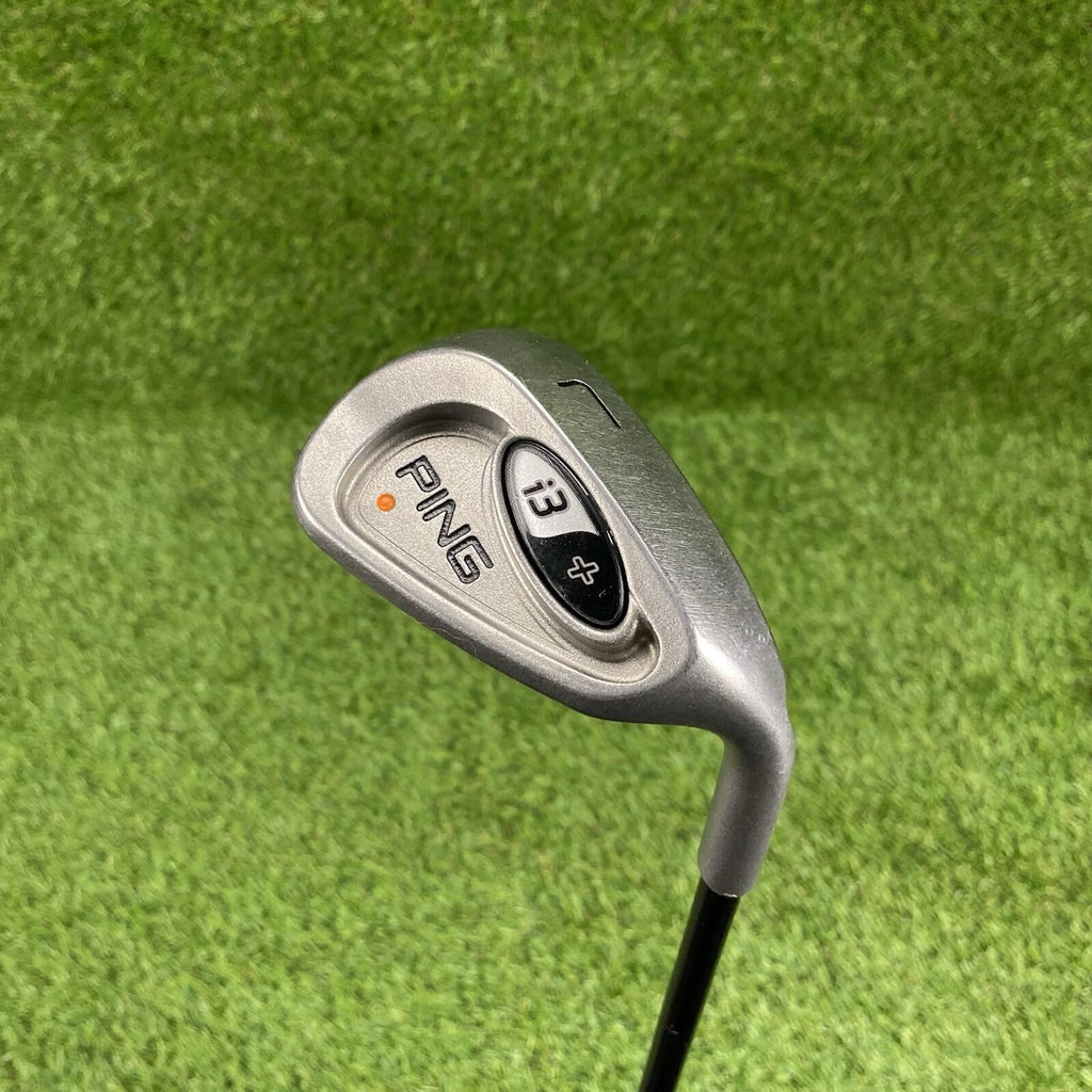 Ping i3 Plus Lob Wedge L Orange Dot 2° Flat ⛳️ Ping i3+ A Flex Graphite Shaft RH