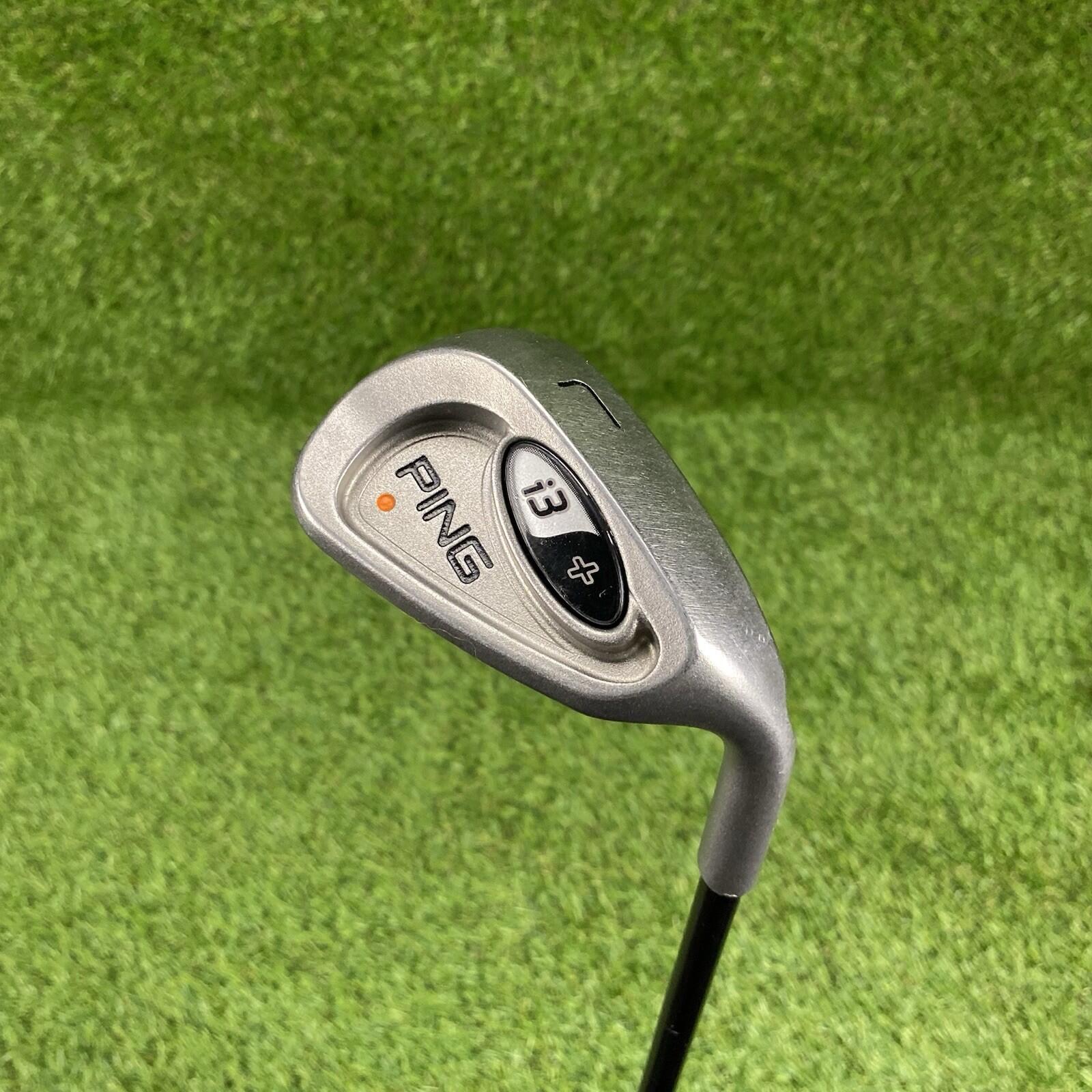 Ping i3 Plus Lob Wedge L Orange Dot 2° Flat ⛳️ Ping i3+ A Flex Graphite Shaft RH