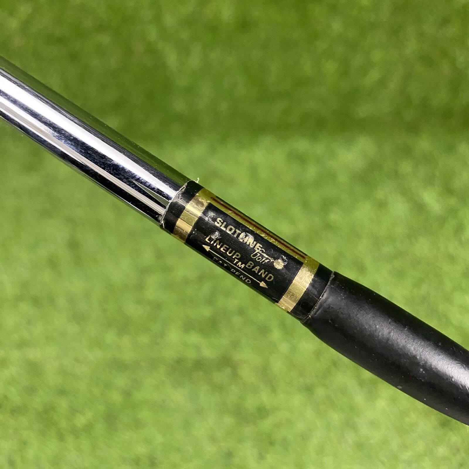 Slotline 9809 Classic Putter Black ⛳️ Heel-Shafted True Temper Shaft 36" RH