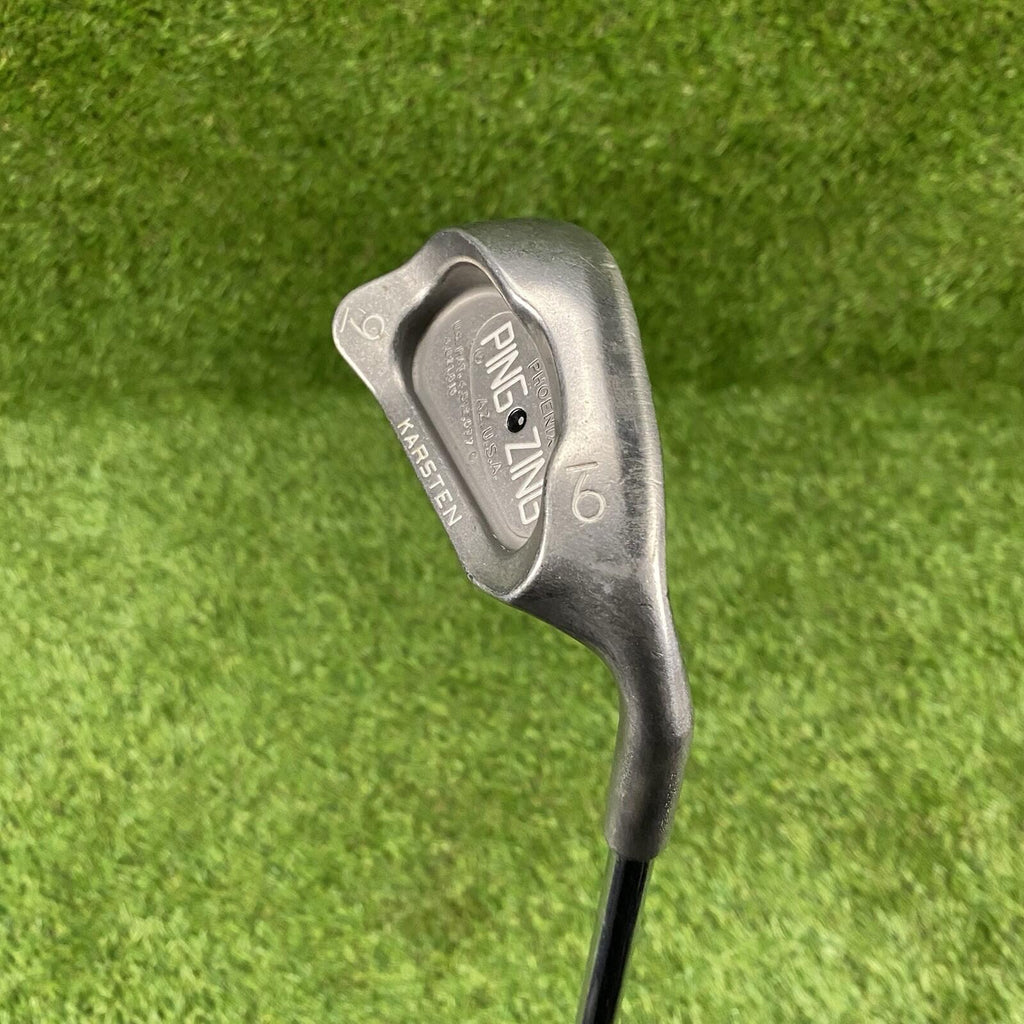 Ping Zing Karsten Black Dot Singe 9 Iron ⛳️ Ping KT-M Stiff Flex Steel Shaft RH