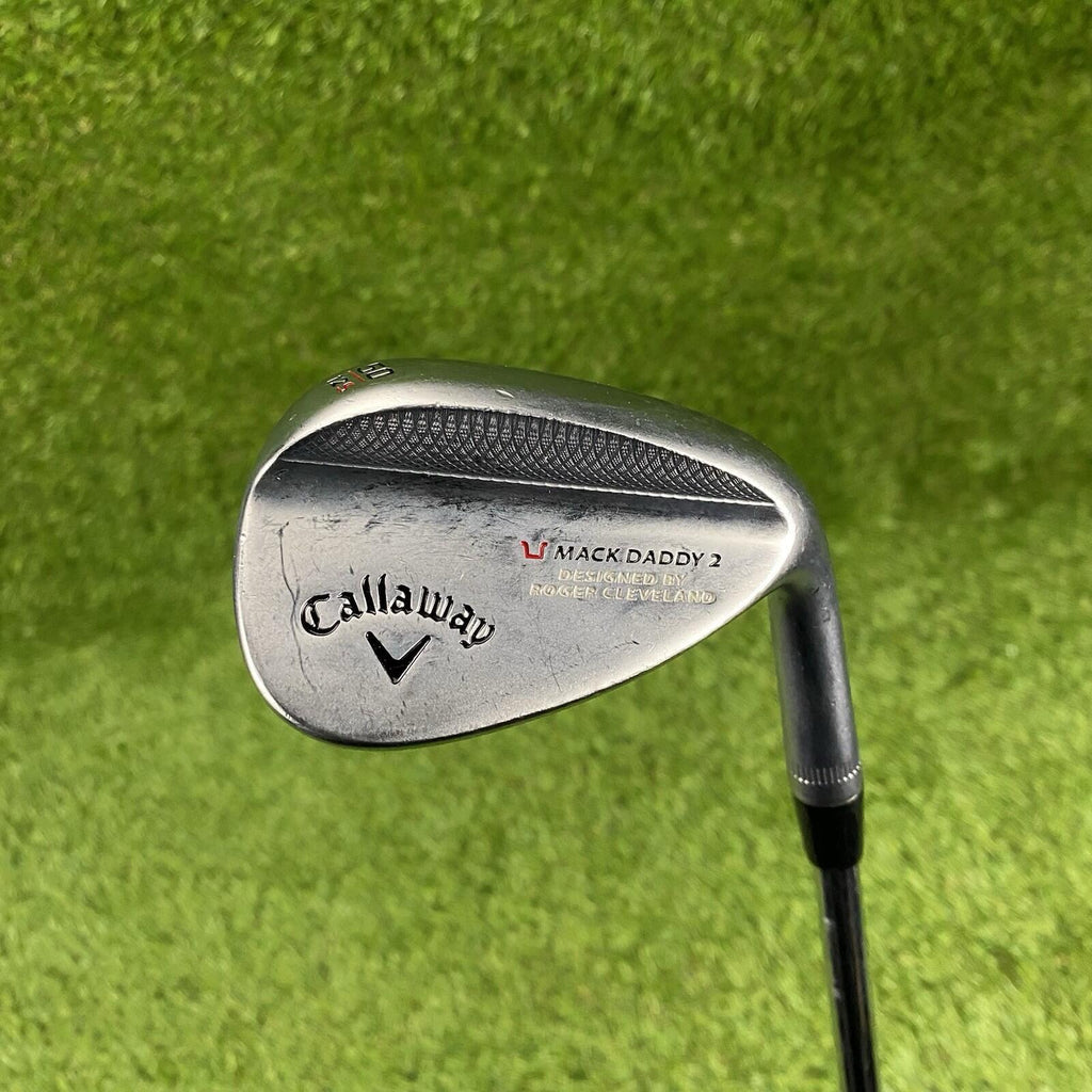 Callaway Mack Daddy 2 Chrome Wedge 50° /12 Bounce S-Grind ⛳️ KBS Tour-V 110 S RH