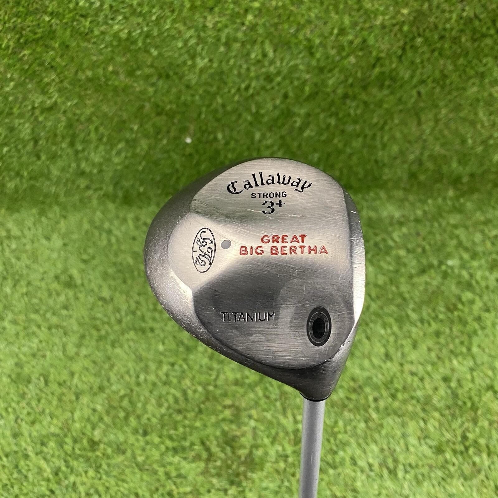Callaway Great Big Bertha Fairway Strong 3 Wood Plus Titanium ⛳️ BBUL Regular RH