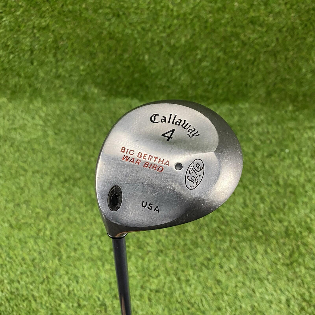 Callaway Big Bertha War bird Fairway 4 Wood USA ⛳️ RCH 90 Firm Flex Shaft LH