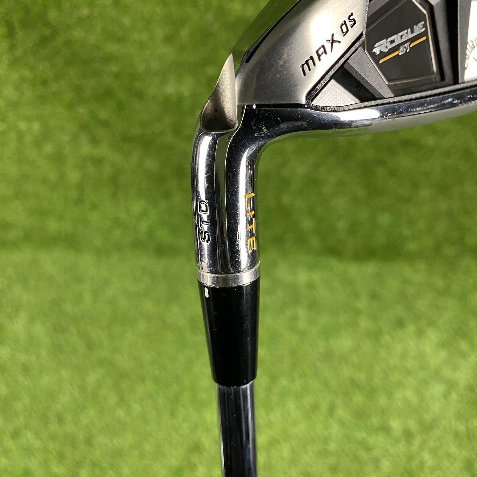 Callaway Rogue ST Max OS 7 Iron Lite STD ⛳️ Elevate 95 Stiff Flex Steel Shaft RH