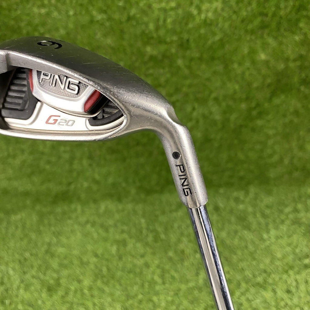PING G20 6 Iron ⚫️ Black Dot ⛳️ Ping CFS Steel Shaft Regular Flex RH