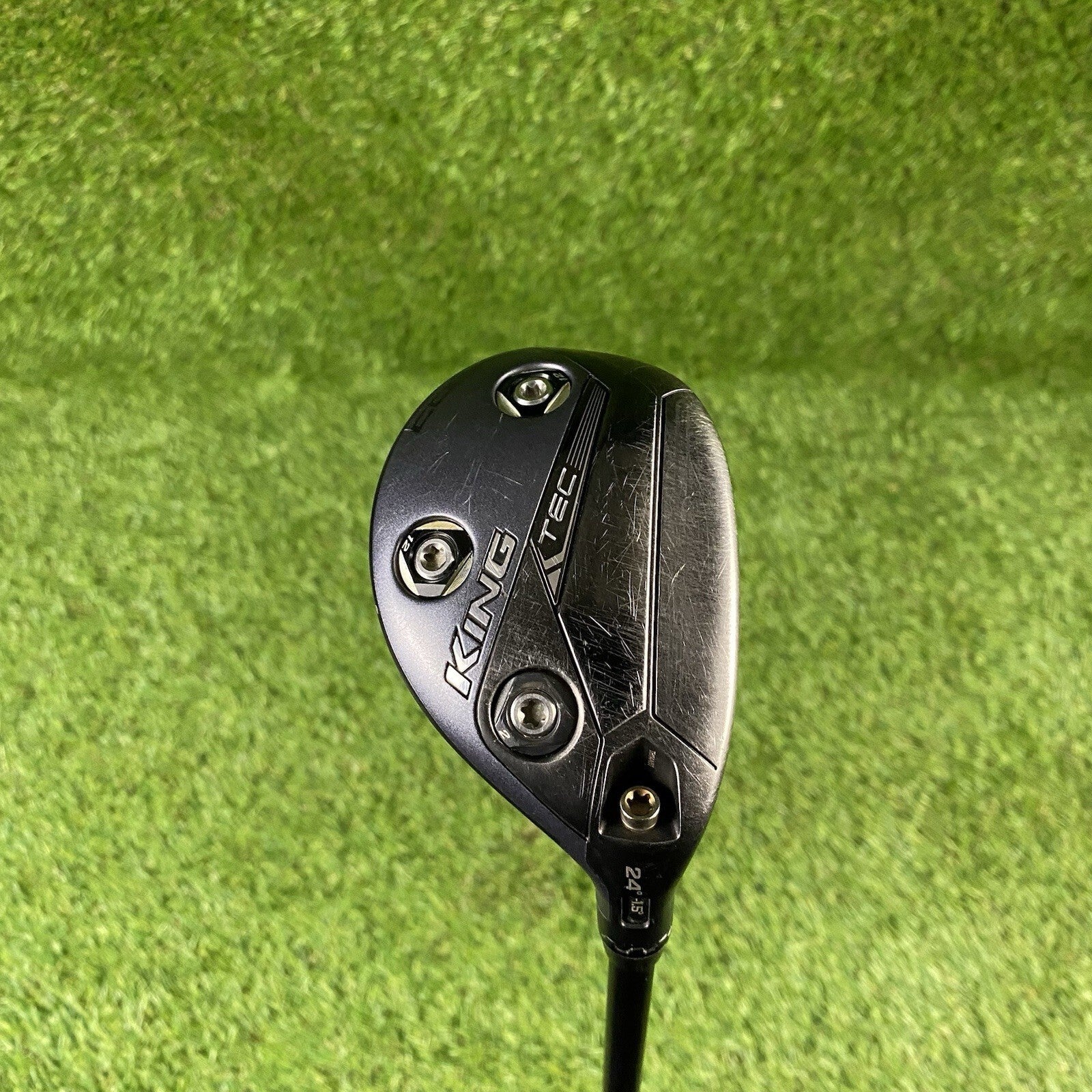 Cobra King Tec 5 Hybrid 24° ⛳️ Mitsubishi MMT 80 Type-304SS Stiff Flex Shaft RH