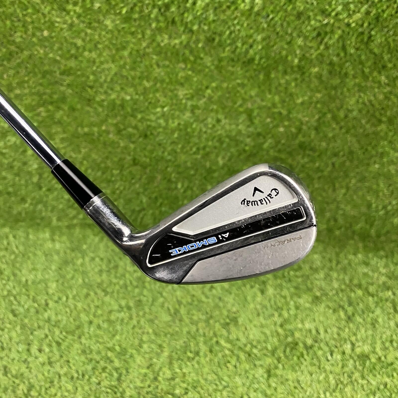 Callaway Paradym AI SMOKE 7 Iron Demo FL2 ⛳️ Elevate MPH 95 Regular Flex RH