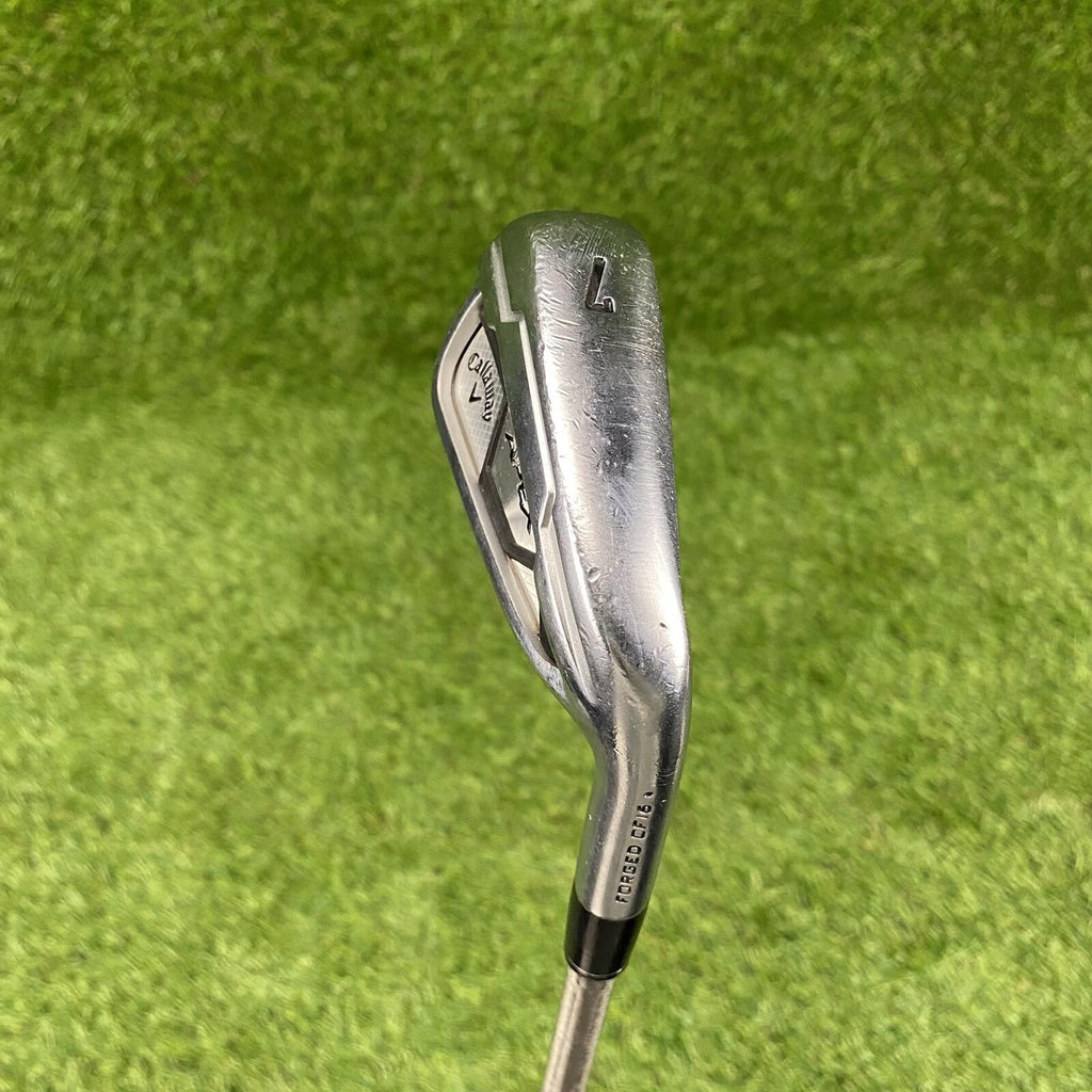 Callaway Apex CF16 Forge Single 7 Iron ⛳️ AeroTech SteelFiber i110cw X Flex RH