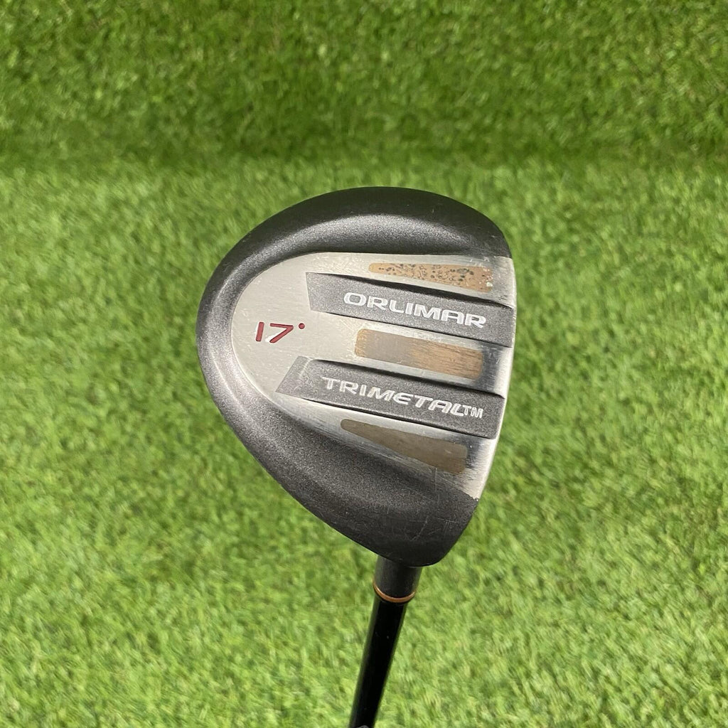 Orlimar Trimetal Fairway 4 Wood 17° ⛳️ Ultralite Graphite Firm Flex Graphite RH