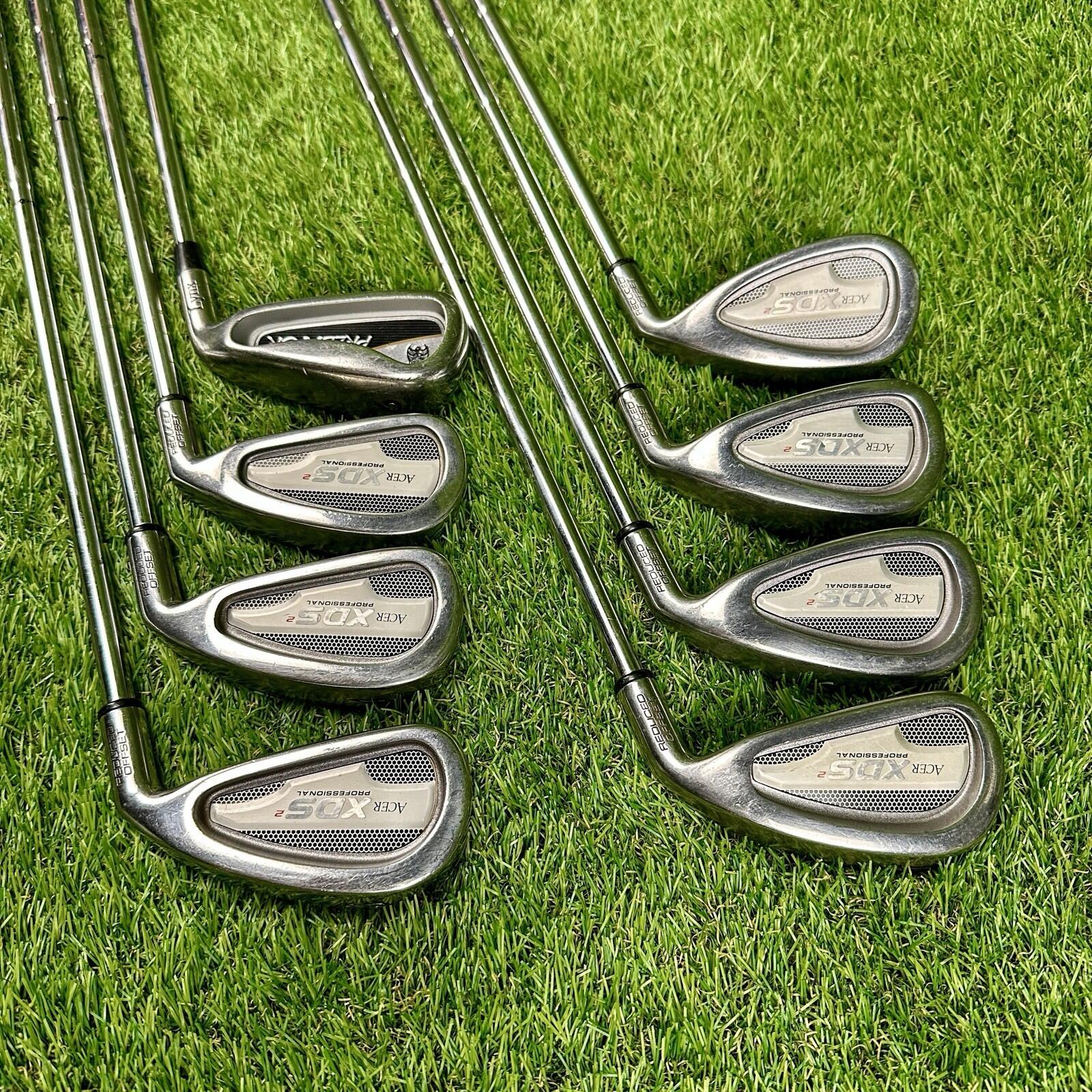 Acer XDS2 Professional Reduced Offset Iron Set 3-9 PW ⛳️ Regular Flex Steel