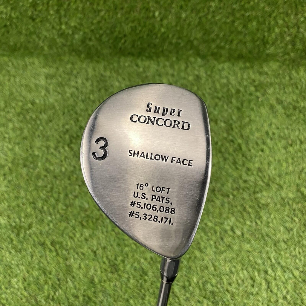 Super Concord Shallow Face 3 Wood 16° ⛳️ Aldila Adams Blue 55g Lite Flex RH