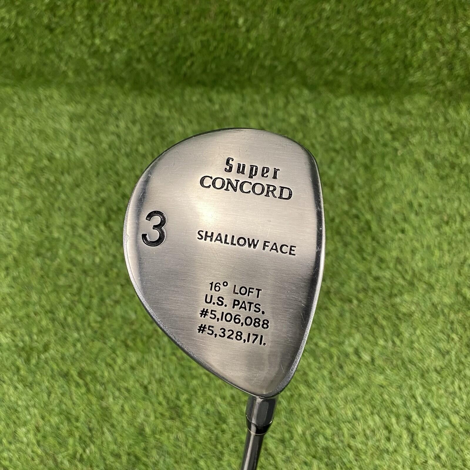 Super Concord Shallow Face 3 Wood 16° ⛳️ Aldila Adams Blue 55g Lite Flex RH