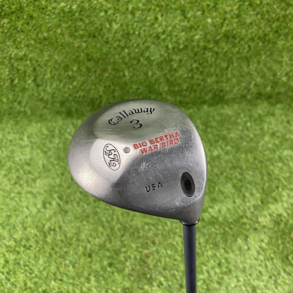 Callaway Big Bertha War Bird 3 Wood USA ⛳️ RCH 90 Firm Flex Graphite Shaft RH