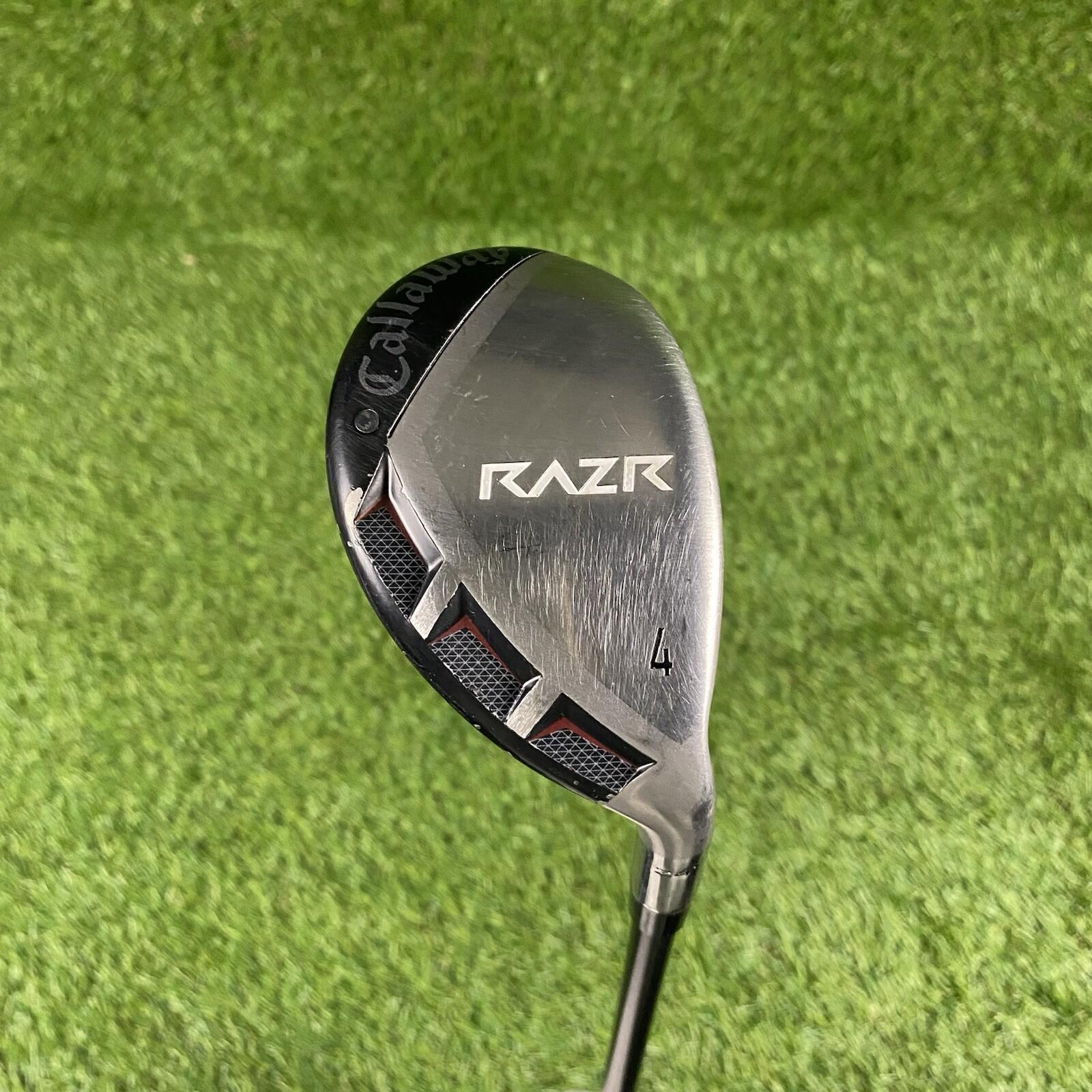Callaway RAZR 4 Hybrid 24° ⛳️ Mid Torque / H60G Stiff Flex Graphite Shaft RH