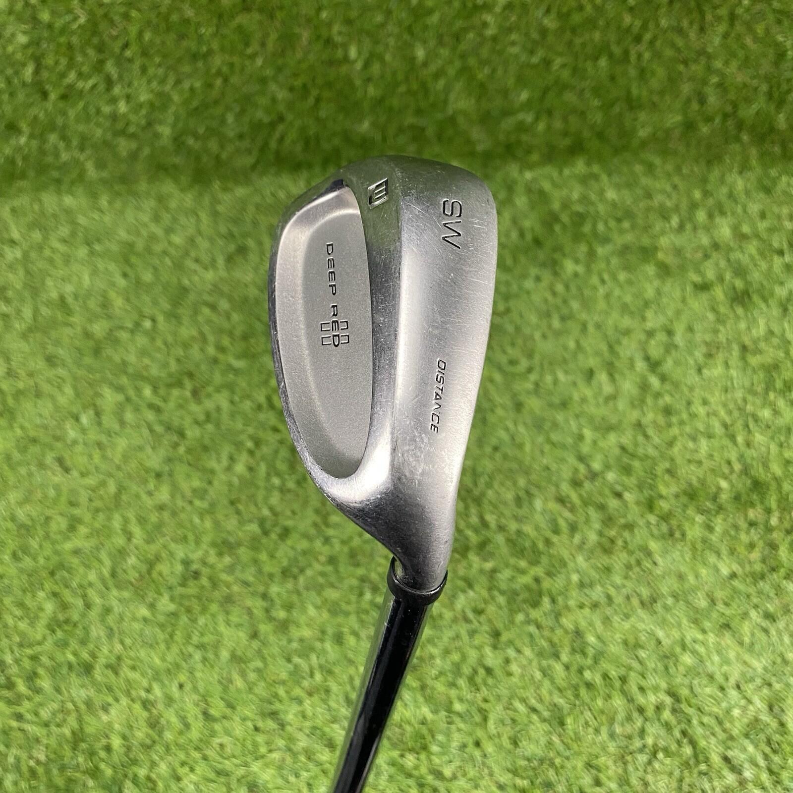 Wilson Deep Red II Distance Sand Wedge SW ⛳️ Fat Shaft Steel Shaft RH