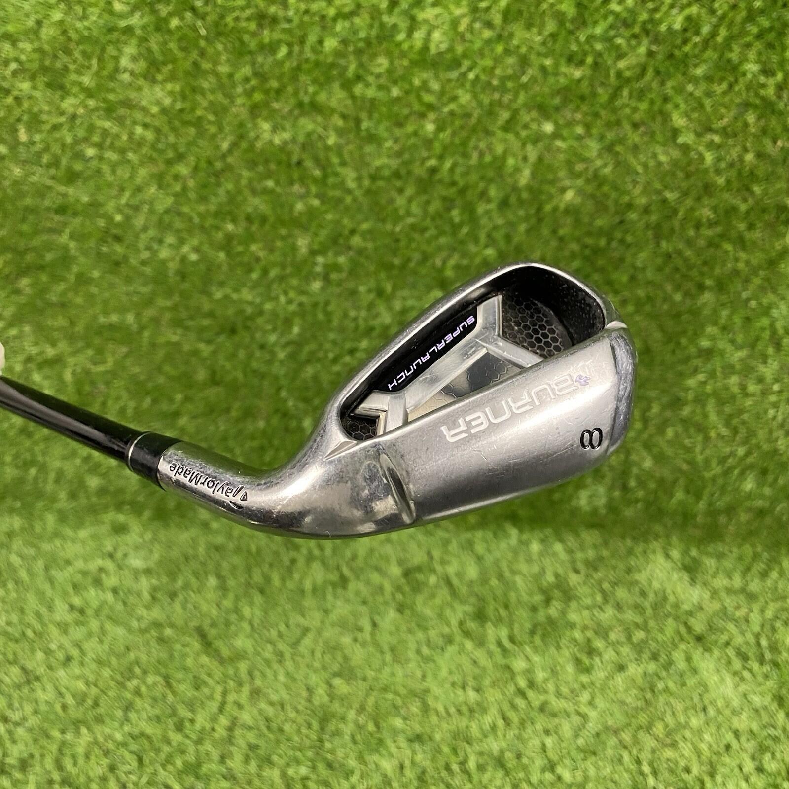 TaylorMade Burner SuperLaunch 8 Iron ⛳️ Reax 50g  Ladies Flex Graphite Shaft RH